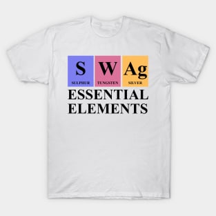 Swag Essential Elements Chemistry Periodic Table T-Shirt